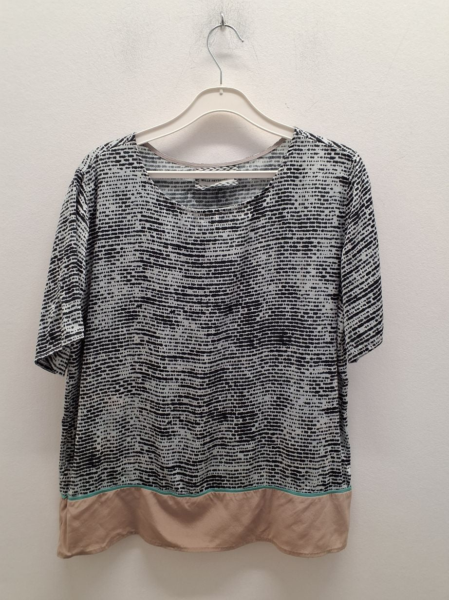 Mille Frydenberg silke Bluse